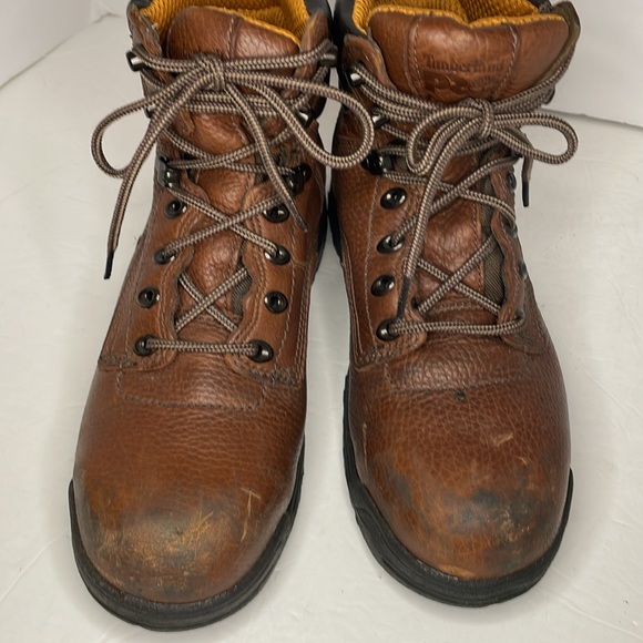 Timberland Pro powerfit outdoor brown  boots women’s size 8.5 - Picture 10 of 12